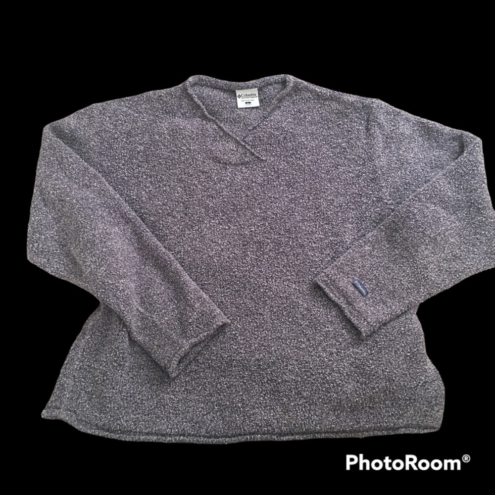 Loose fit crop Columbia light weight sweater Size large